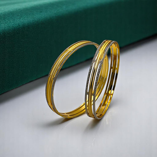 💫 "Sunehri Tarang" Bangle Set 💫