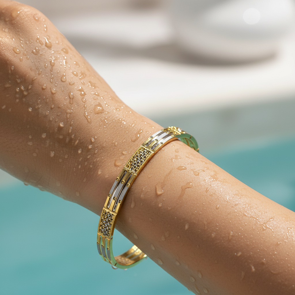 ✨ "Swarna Rekha" Bangle Set ✨