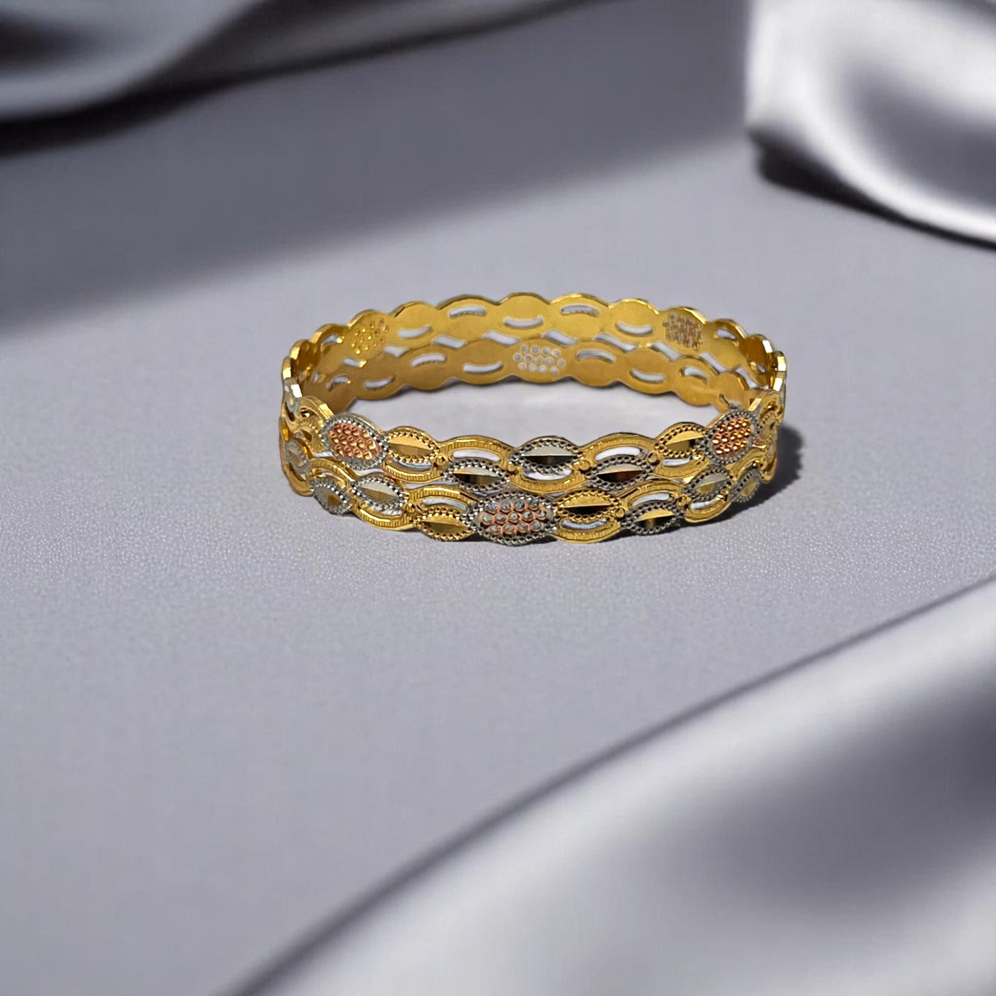 💎 "Ratna Prabha" Bangle Set 💎