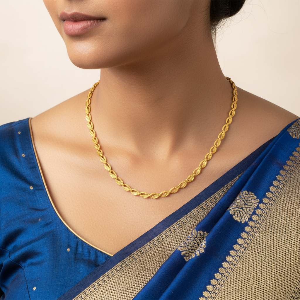 🎗️ "Bandhani Rekha" 24-inch Chain🎗️