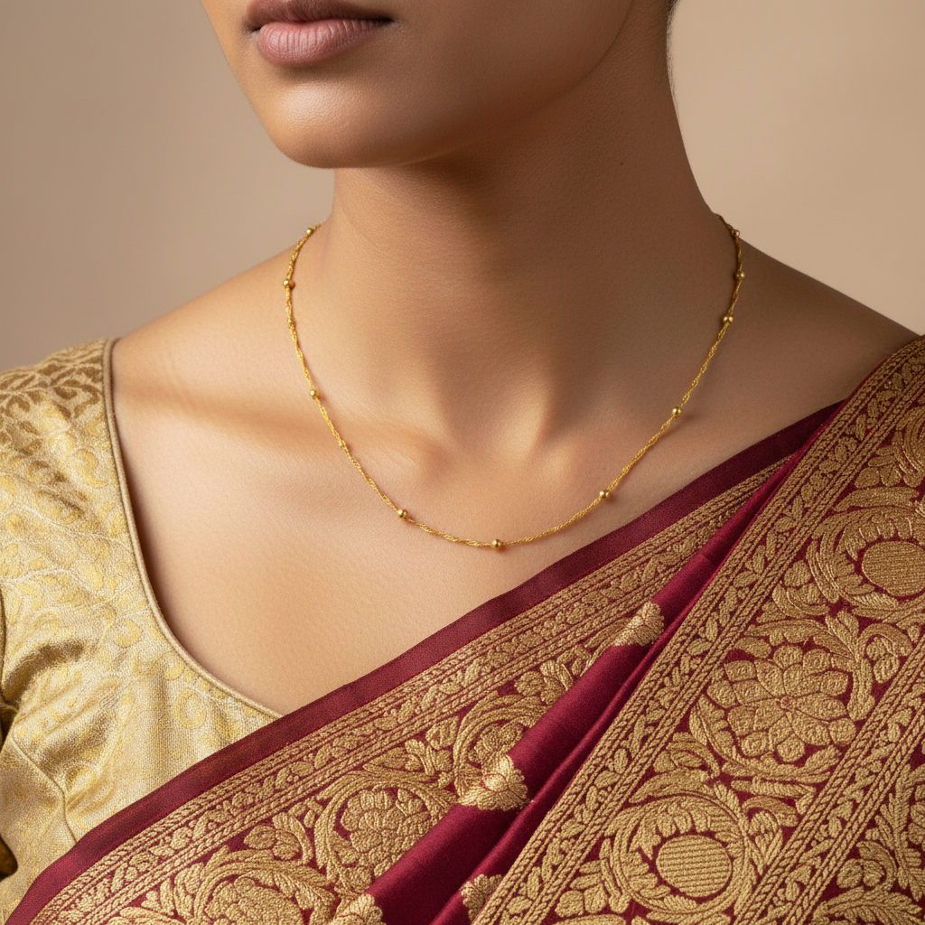 💫"Bindu Rekha" 24-inch Chain💫
