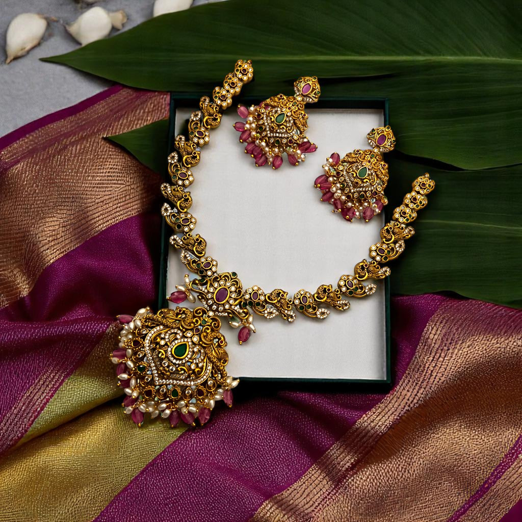 🌸 "Raaga Malika" Necklace Set 🌸