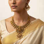 🌸💖 "Vasant Pushpa" Necklace Set