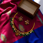💚✨ "Harit Prabha" Necklace Set