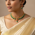 💚✨ "Harit Prabha" Necklace Set