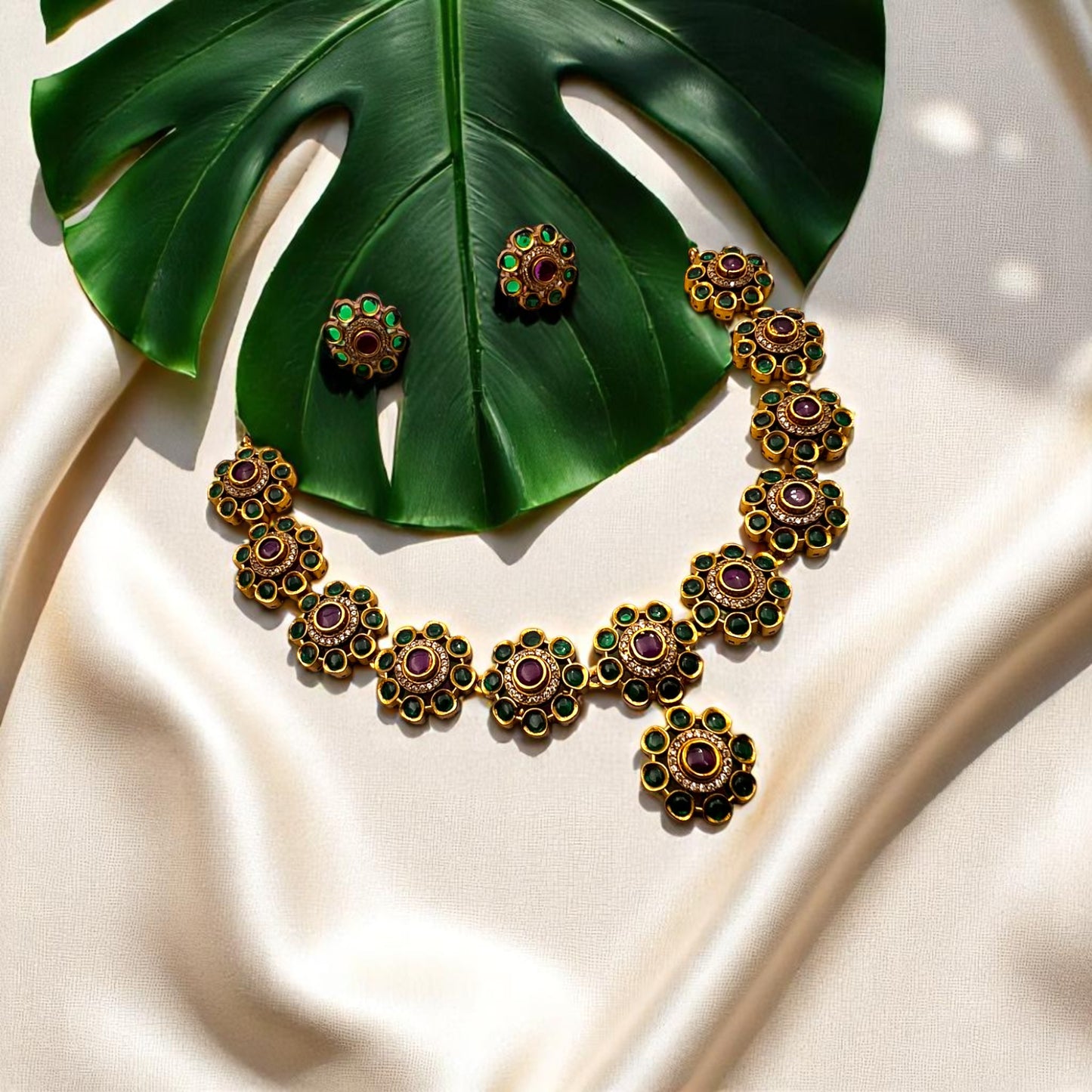 🪷💎 "Mangal Mala" Necklace Set