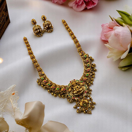 🌟💚 "Vasantha Haar" Necklace Set 🤍🌸