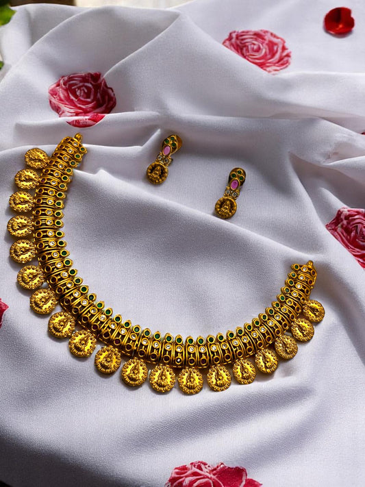 💖💚 "Shyama Sundari" Necklace Set 🌸✨