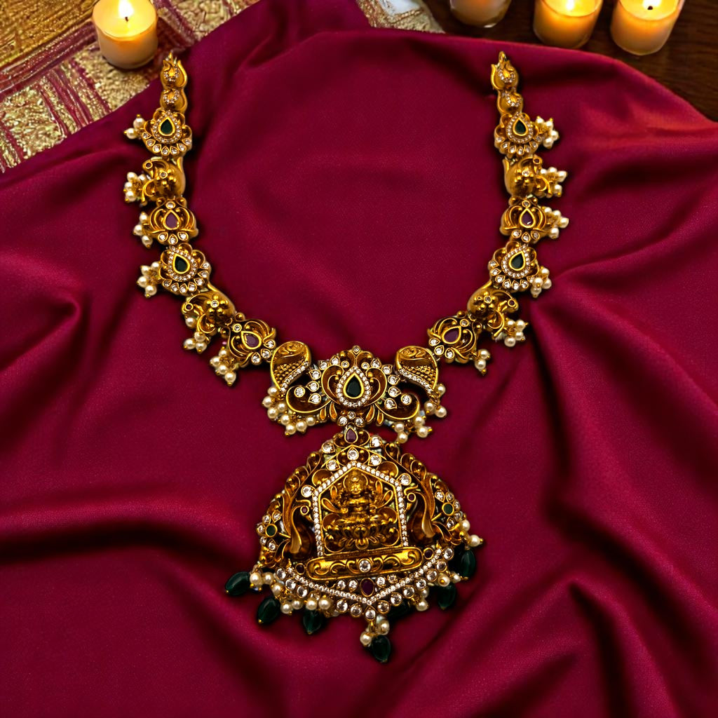 🌿✨ "Vanaja Maalaa" Necklace 🍃🌟