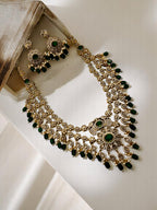 💎🤍 "Rajawadi Haar" Necklace Set 💚🌸