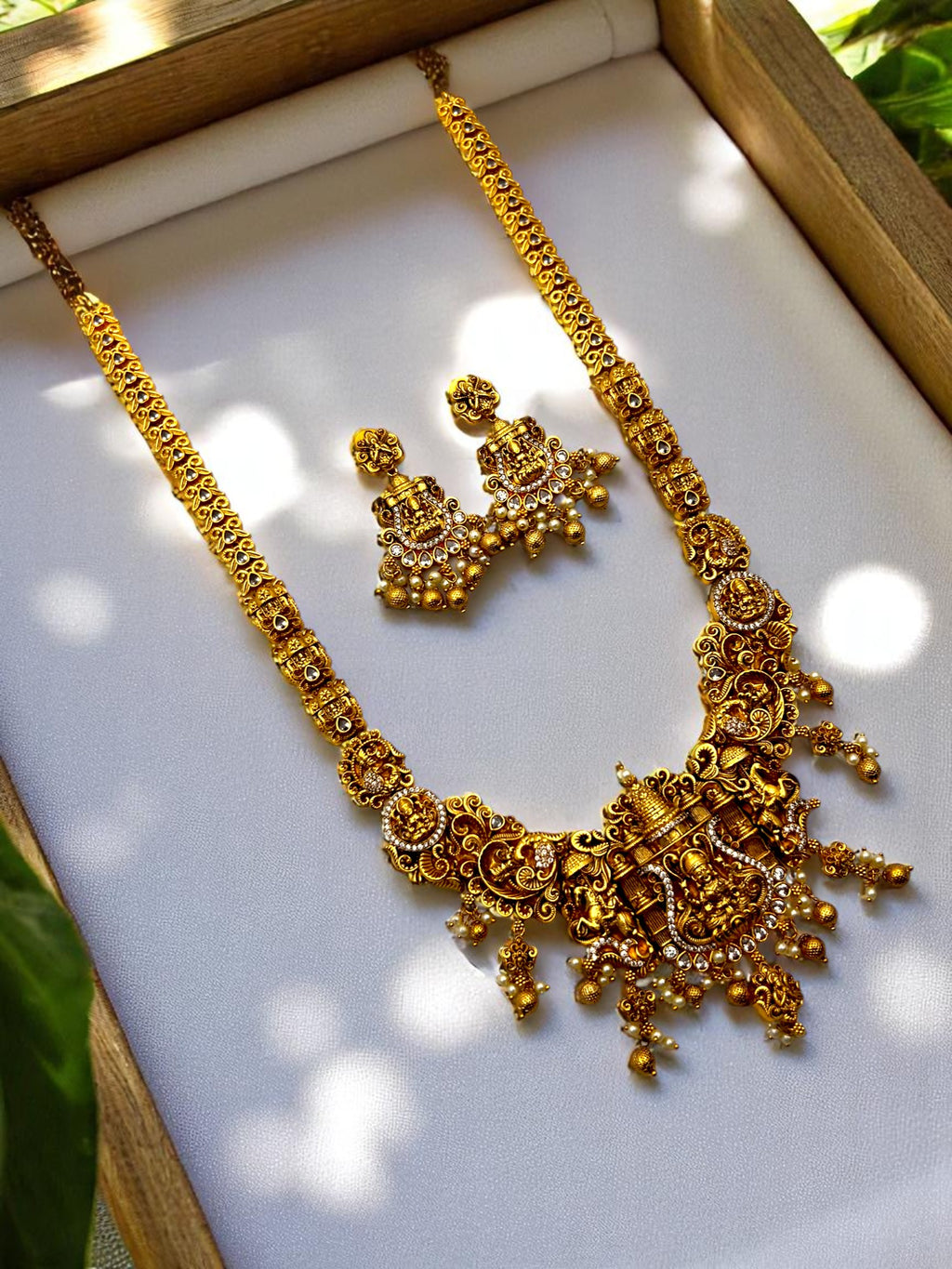🪷💎 "Devi Shrungar" Necklace Set