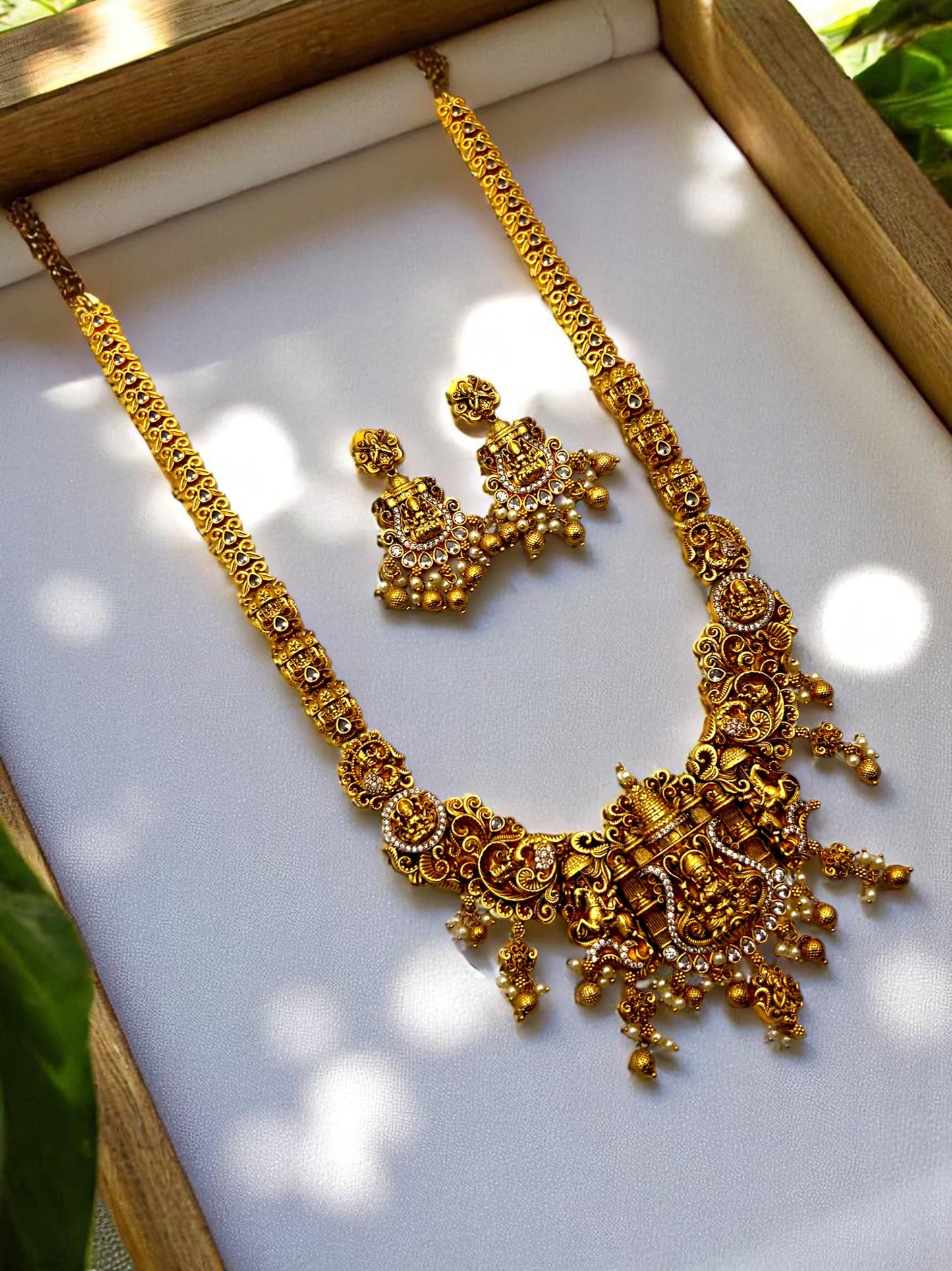 🪷💎 "Devi Shrungar" Necklace Set
