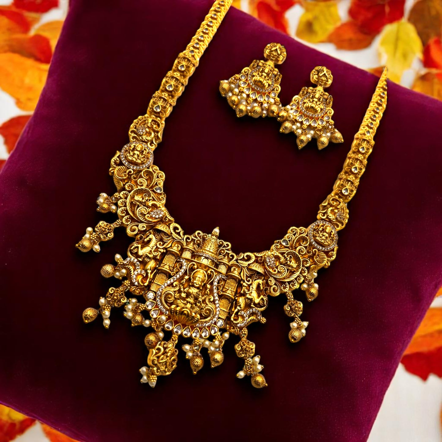 🪷💎 "Devi Shrungar" Necklace Set