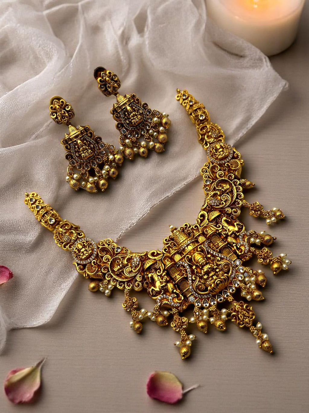 💚✨ "Manjari Set" Necklace Set