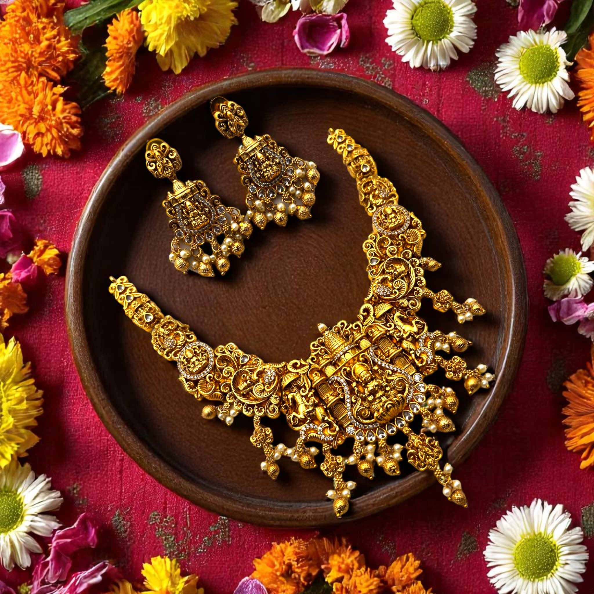 💚✨ "Manjari Set" Necklace Set