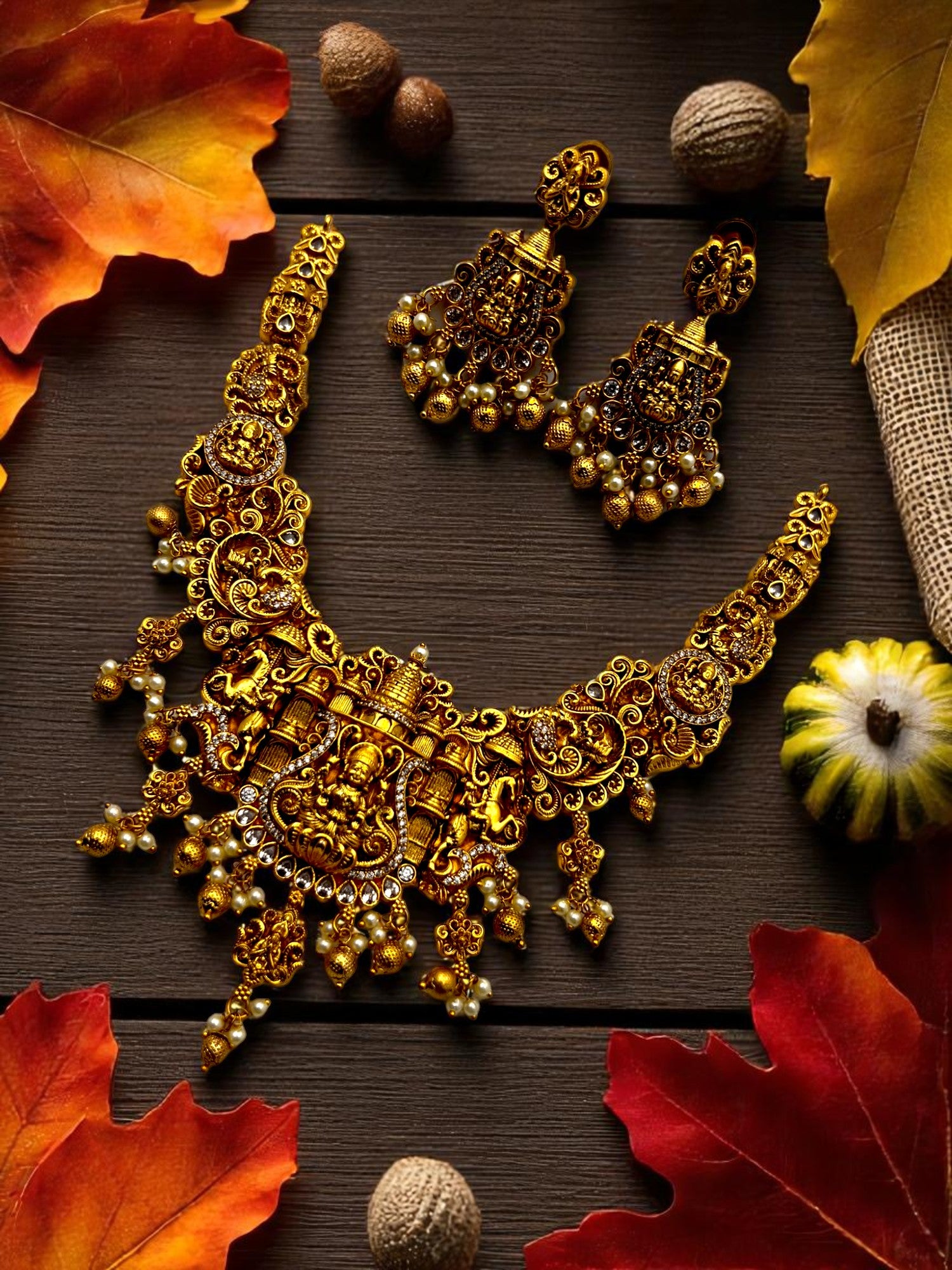 💚✨ "Manjari Set" Necklace Set