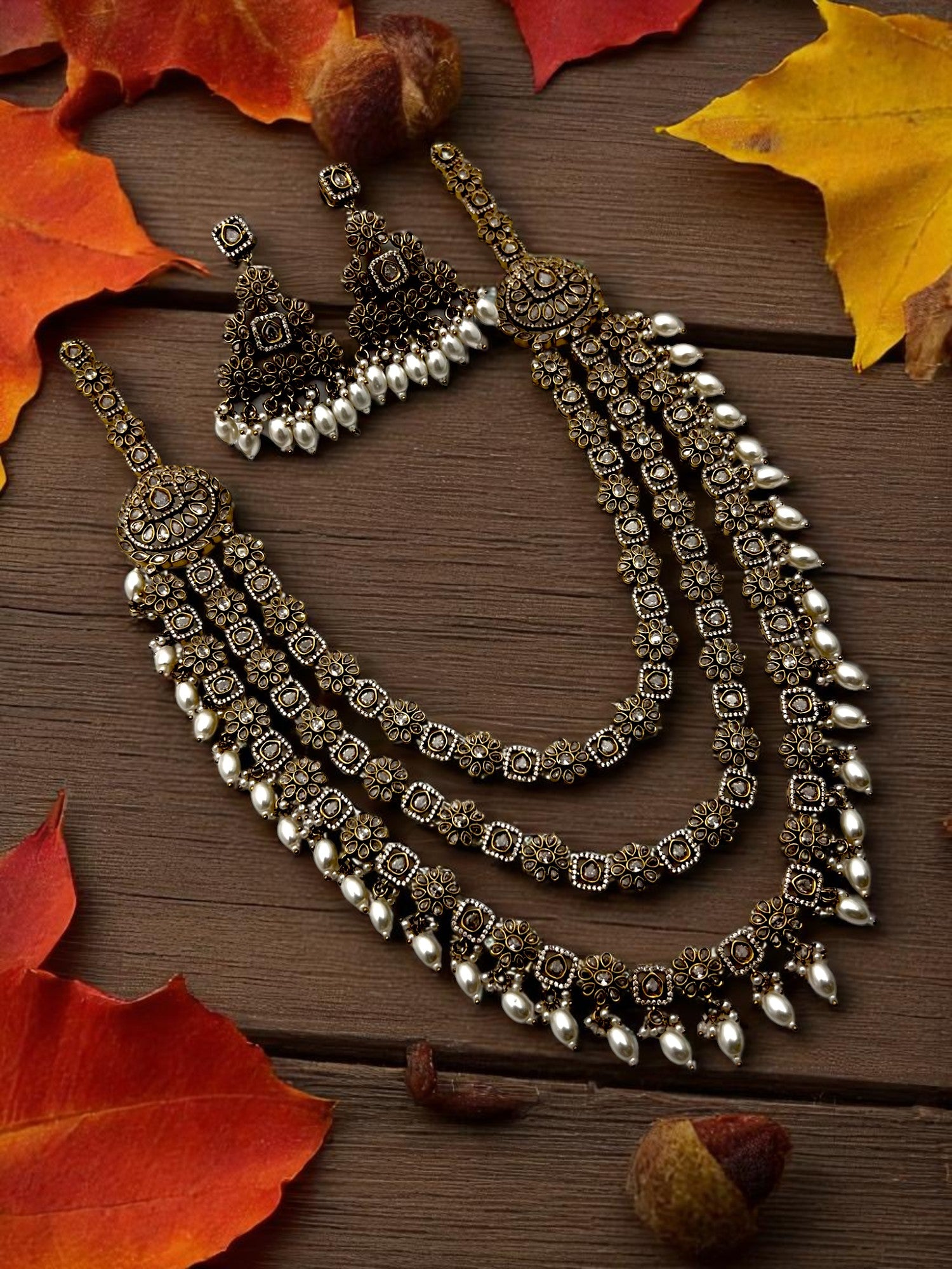🔱✨ "Mangala Alankara" Necklace Set