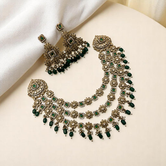 🍃 "Panna Tarangini" Necklace Set 🍃