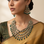 🍃 "Panna Tarangini" Necklace Set 🍃