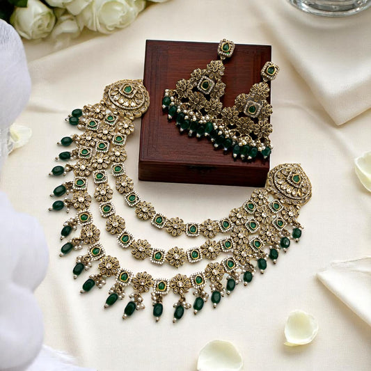 🍃 "Panna Tarangini" Necklace Set 🍃