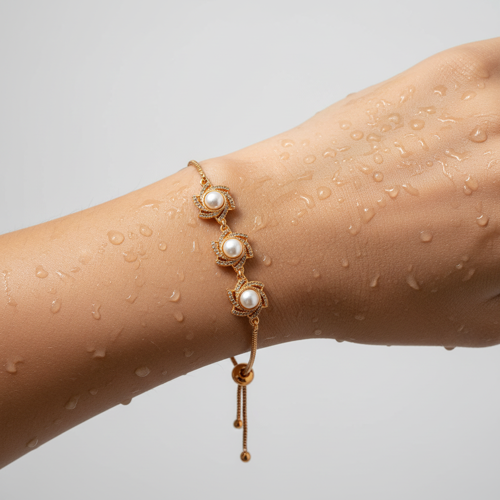 ✨ Pearlina Adjustable Chain Bracelet ✨