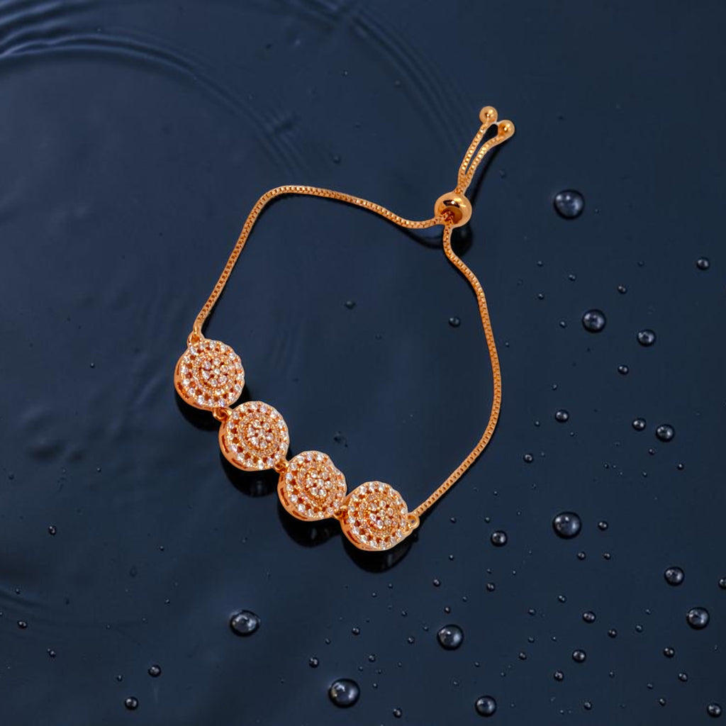 ✨ Aurelia Pavé Disc Bracelet ✨
