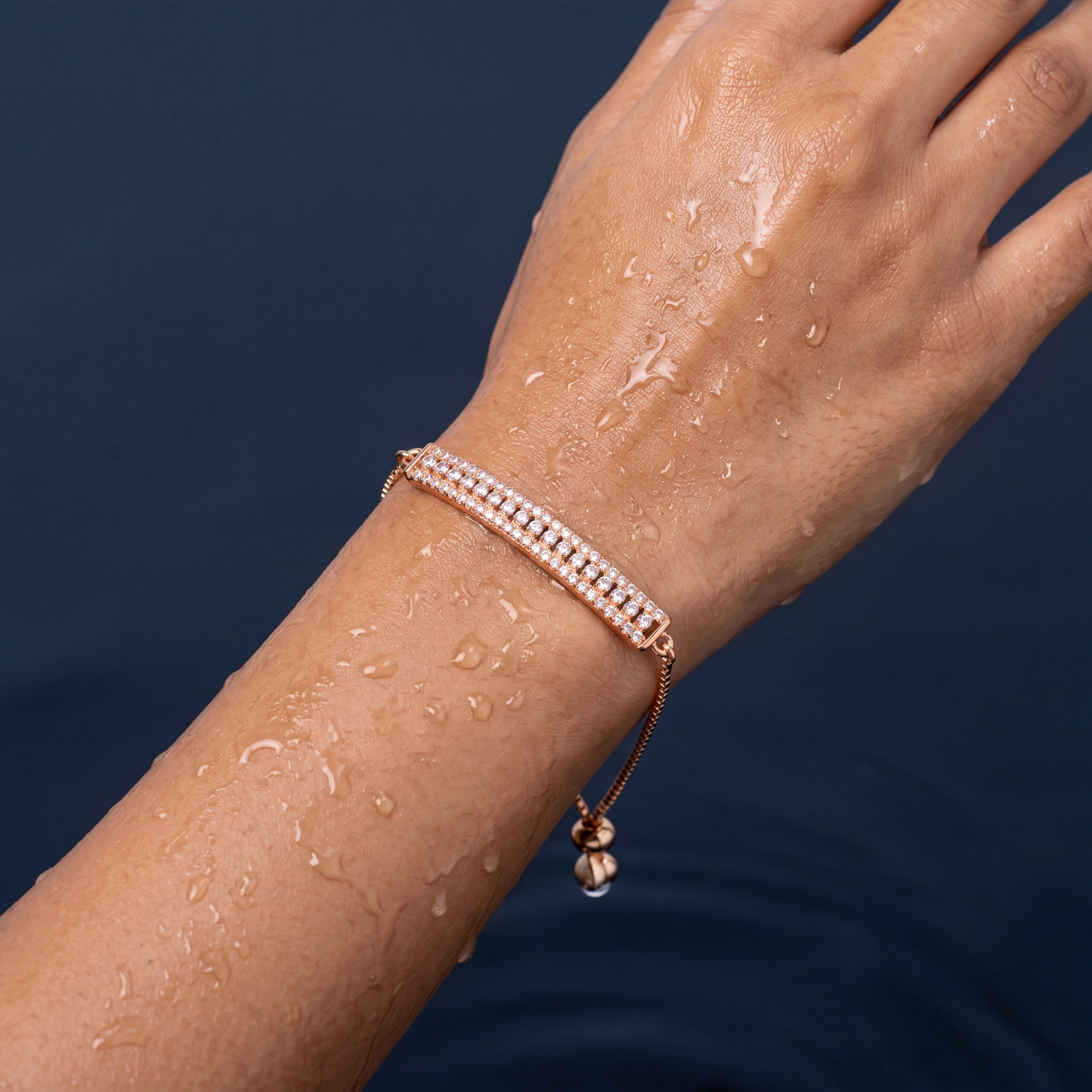 ✨ Elara Crystal Bar Bracelet ✨