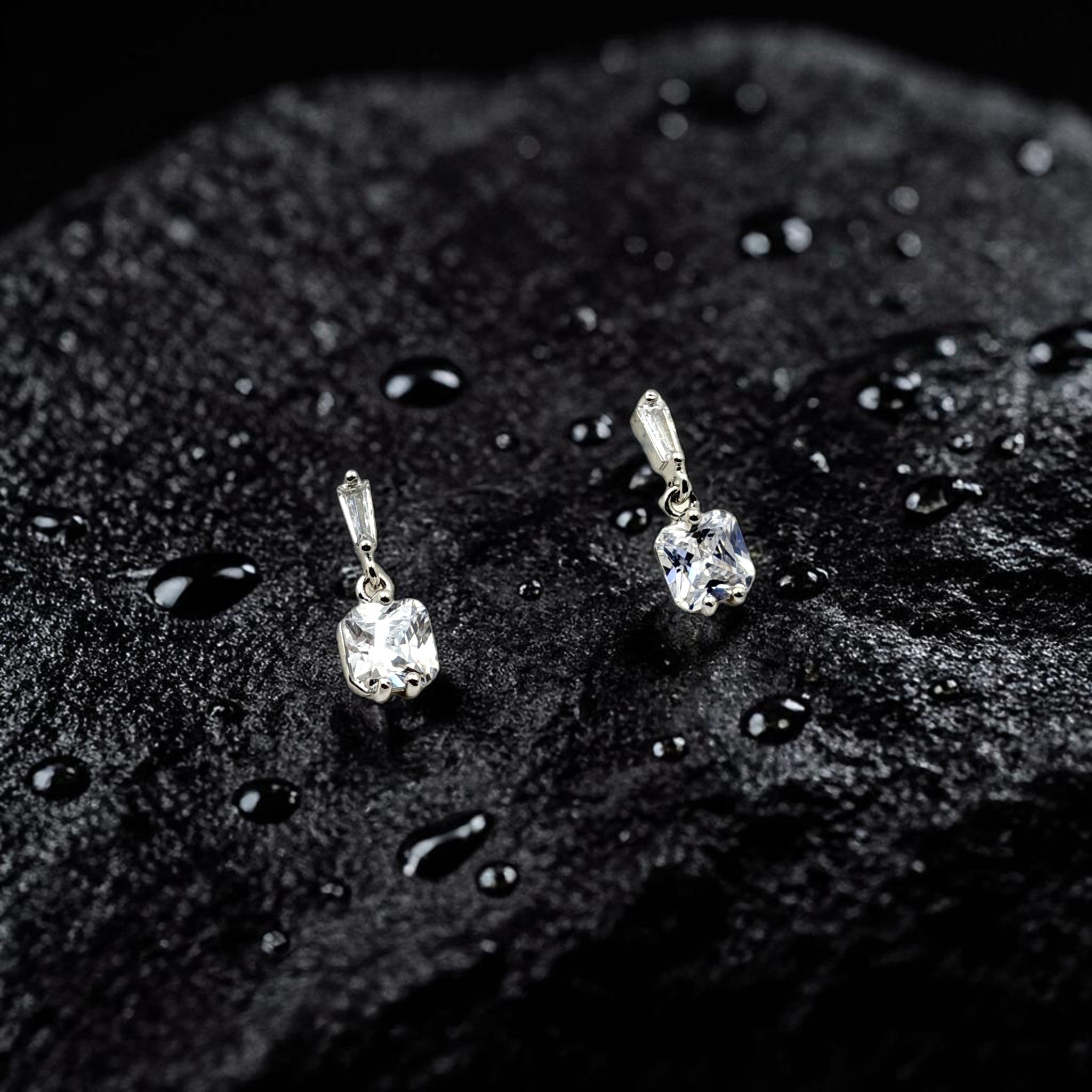 Crystal Drop Earrings