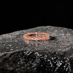 Rosé Infinity Weave Bracelet