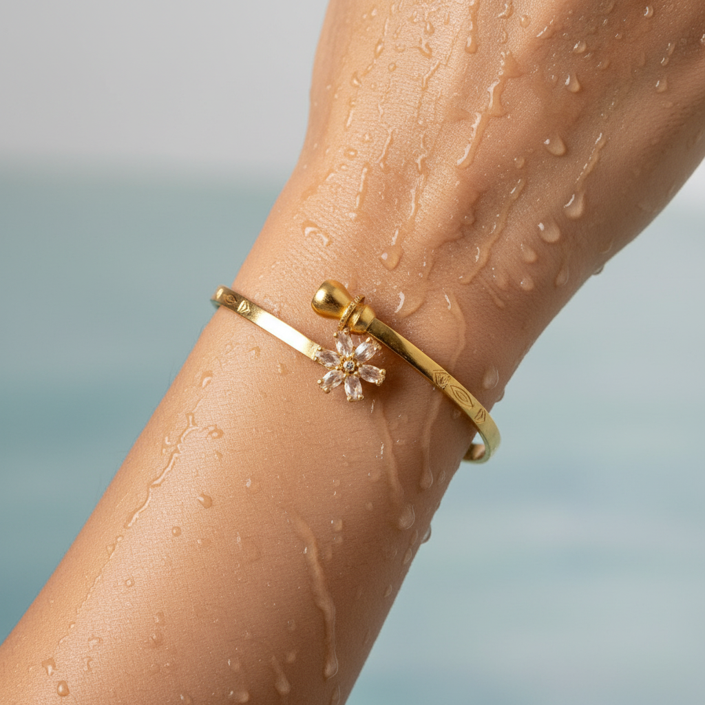 Blossom Bow Charm Bracelet