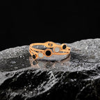 Rosé Orbit Cascade Bracelet