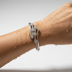 Crystal Grid Curve Bracelet