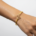 Prism Edge Geometric Bracelet