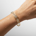 Radiant Halo Crystal Bracelet