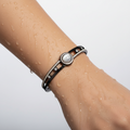 Noir Halo Statement Bracelet