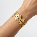 Butterfly Flight Sculpted Cuff Bracelet