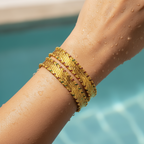 Elvara Radiant Twist Bangles