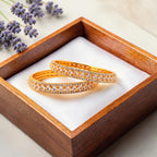 Zenvira Crystal Luxe Bangles