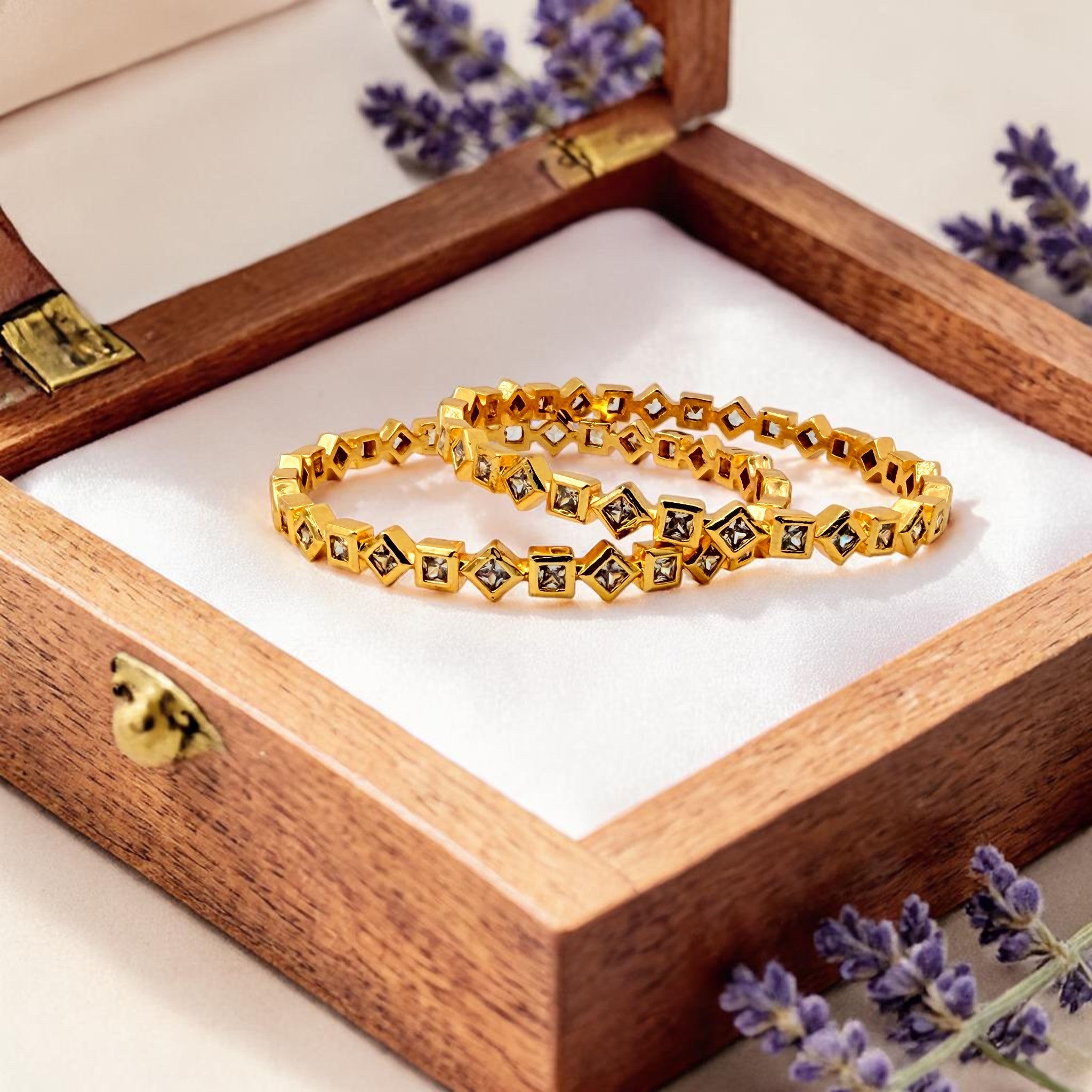 Elowyn Petal Luxe Bangles