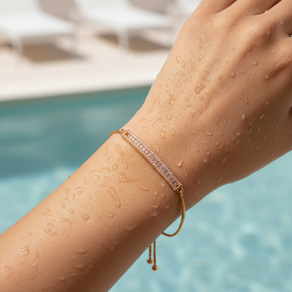 Shimmering Bar Bracelet