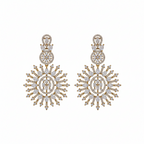 Radiant Sunburst Statement Earrings