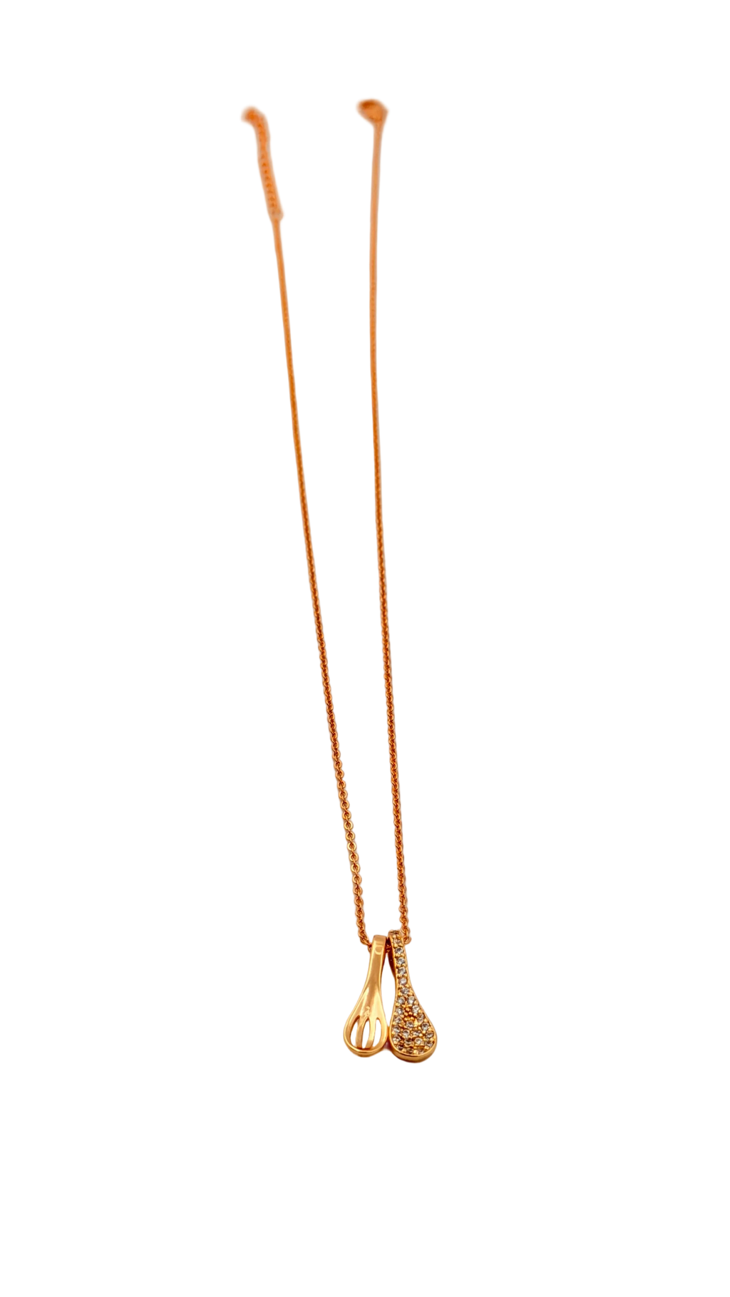 Elegant Dual Pendant Necklace