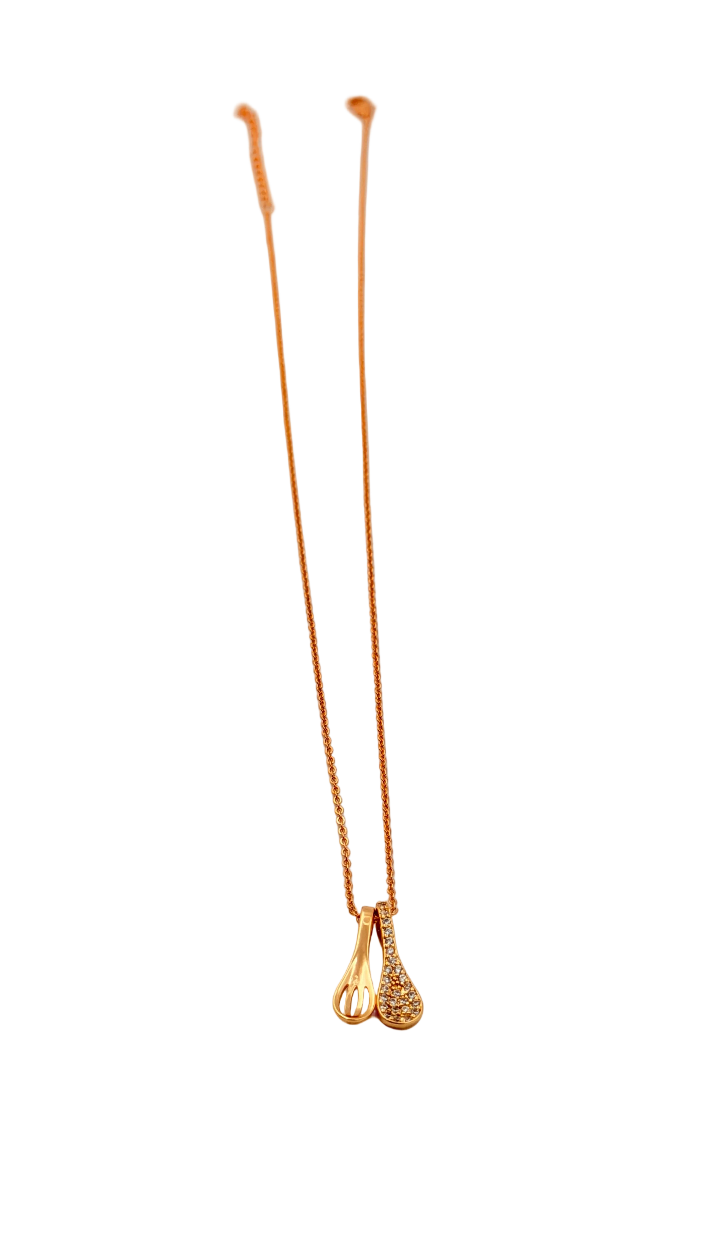 Elegant Dual Pendant Necklace