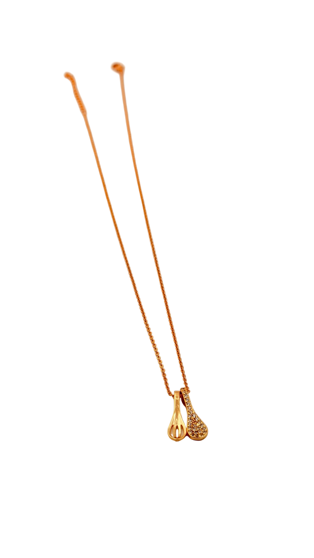Elegant Dual Pendant Necklace