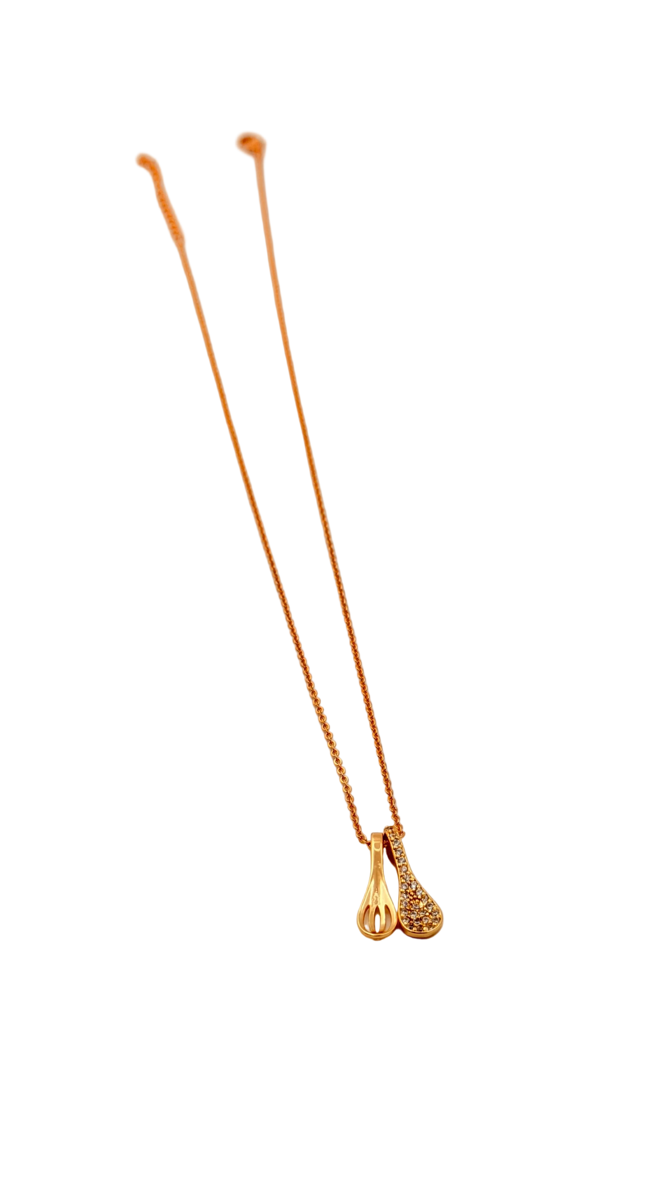 Elegant Dual Pendant Necklace