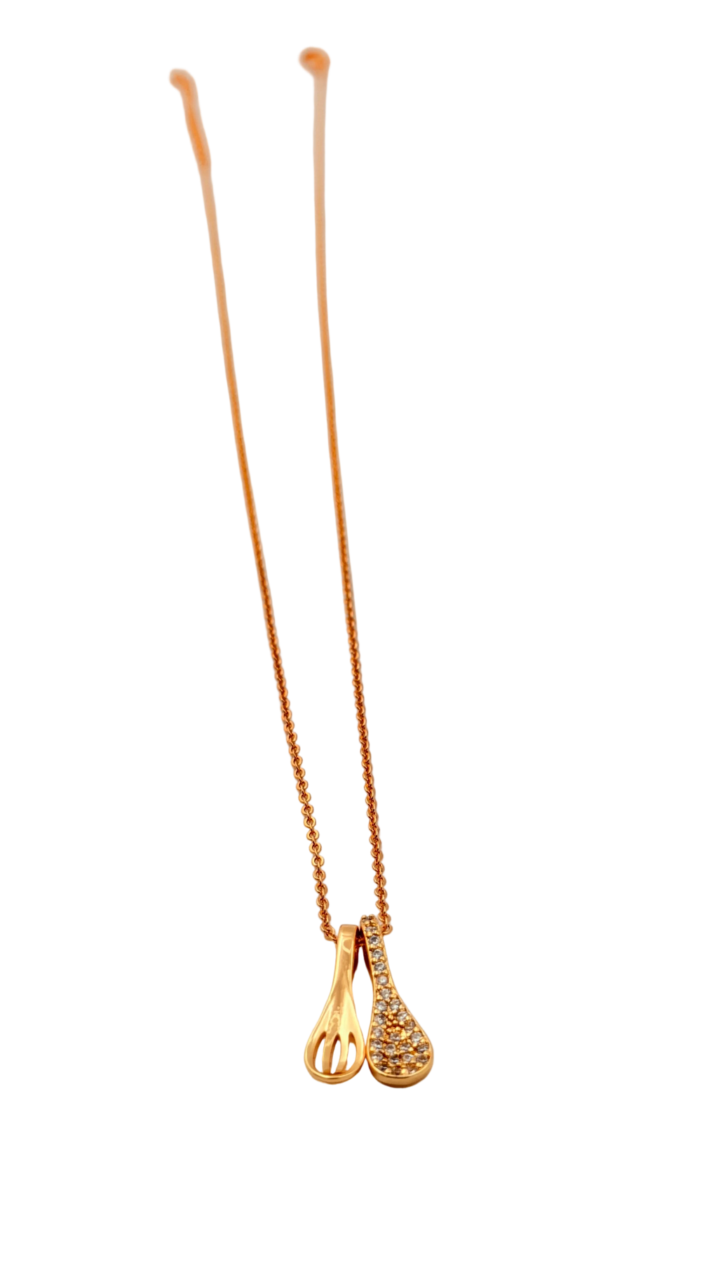 Elegant Dual Pendant Necklace