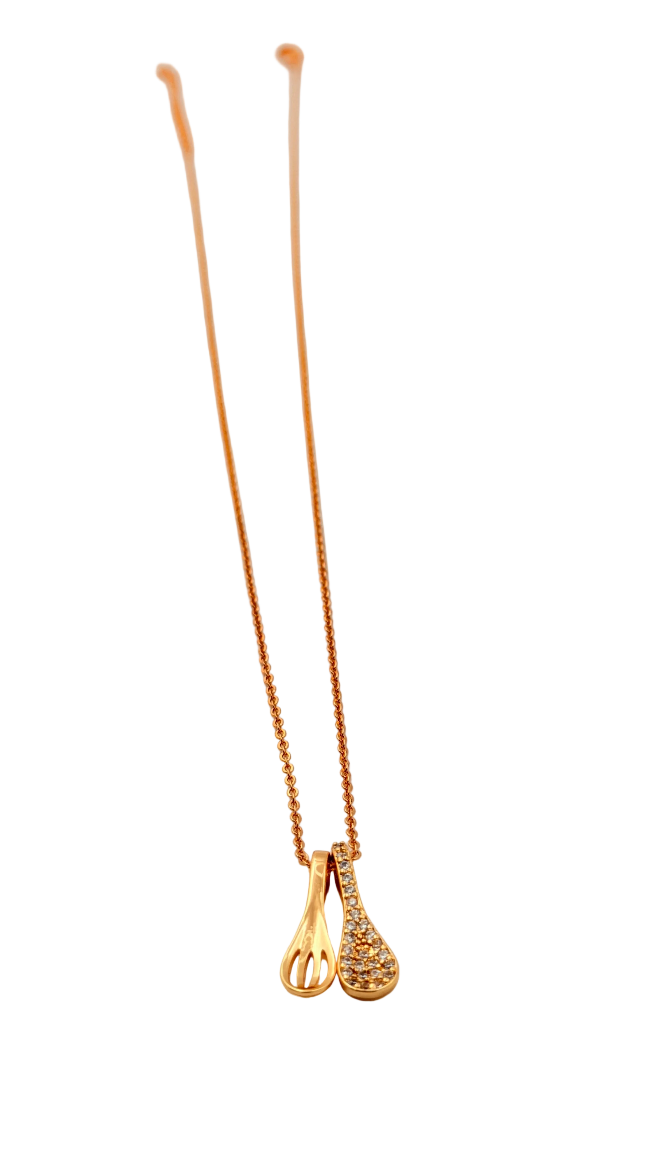 Elegant Dual Pendant Necklace