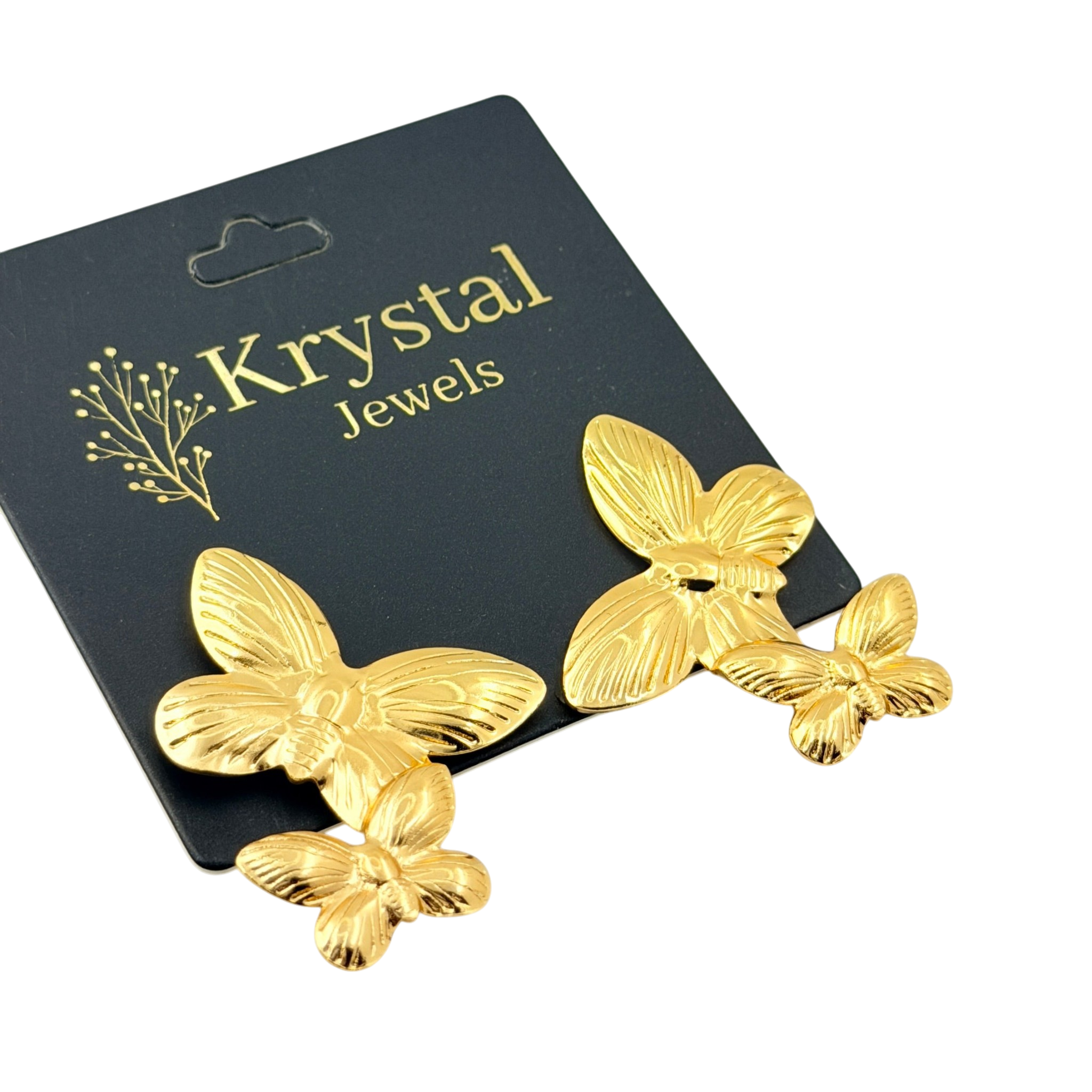 Butterfly Statement Earrings