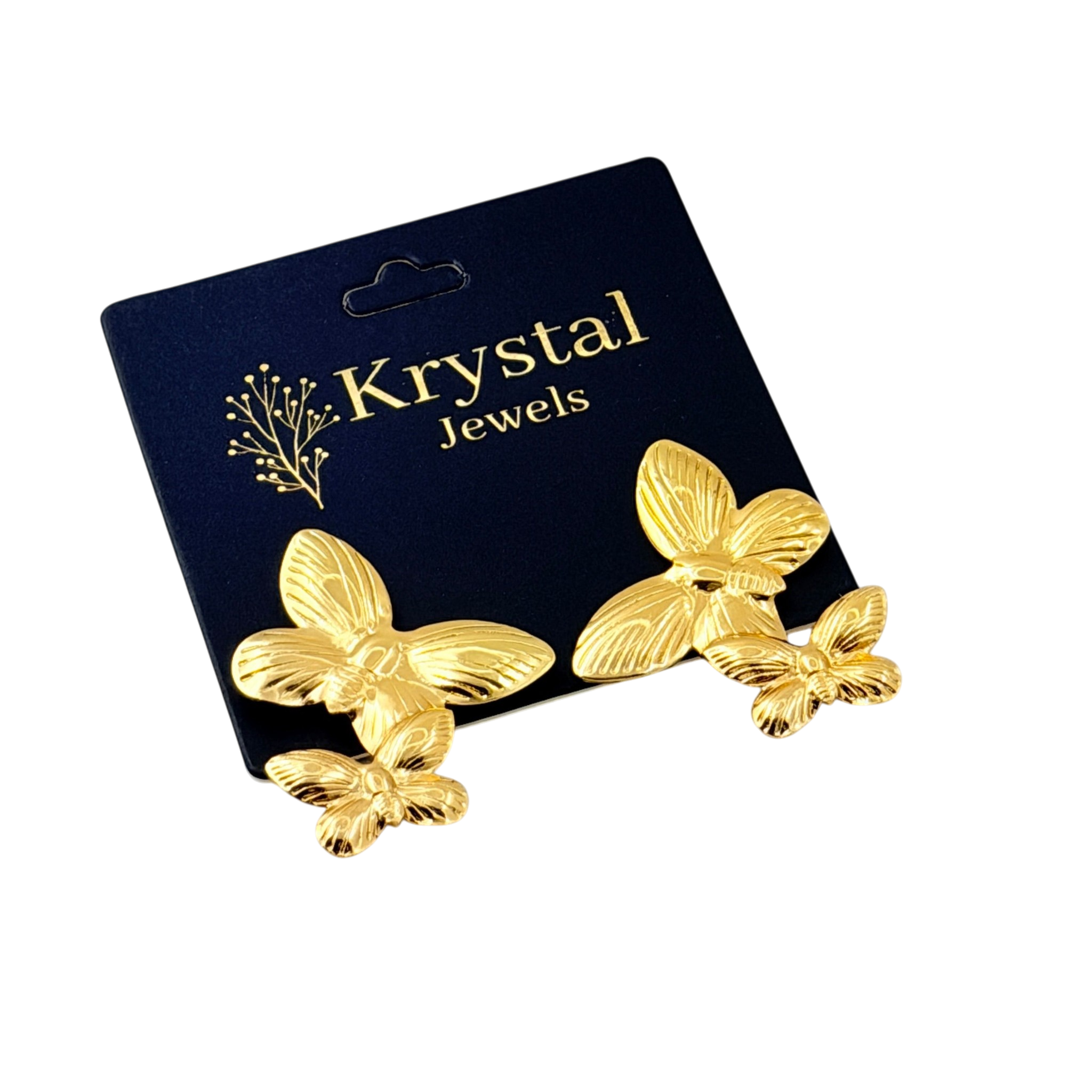 Butterfly Statement Earrings
