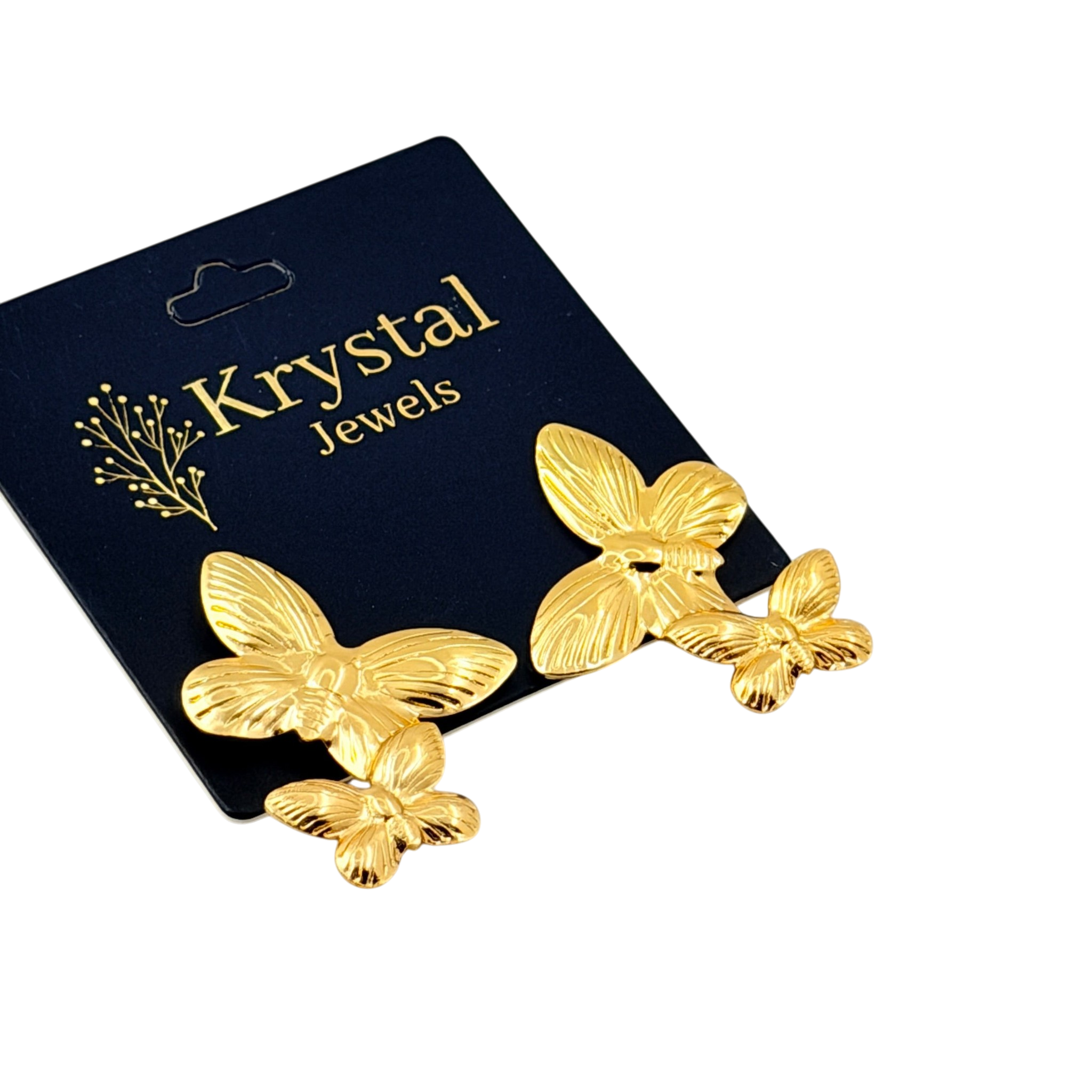 Butterfly Statement Earrings